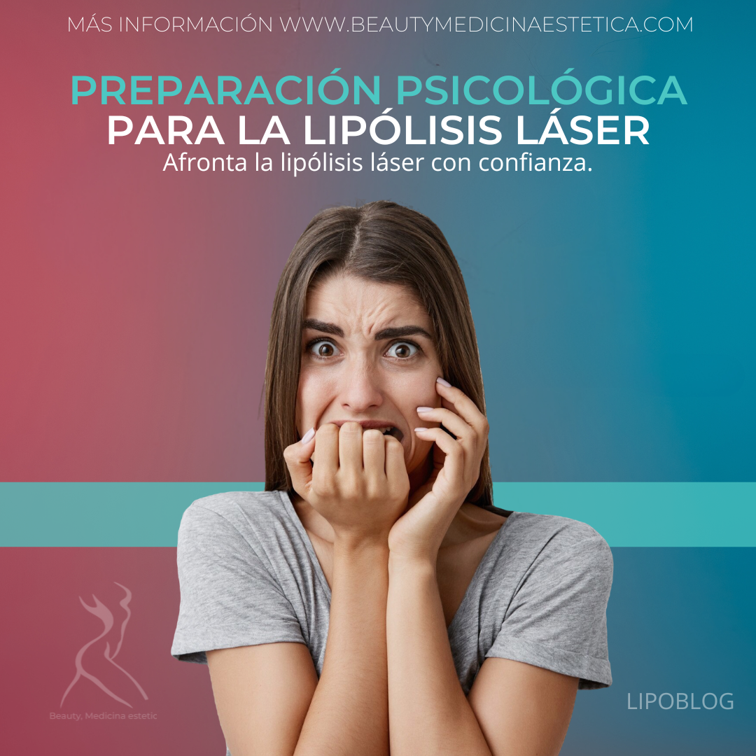 Preparación para una lipolisis láser